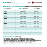 Connettore tubo acqua radiatore BMW Serie 1 E82-E88