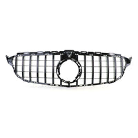 per Mercedes C205 Coupe 18-21 Griglia Radiatore Panamericana 360° AMG