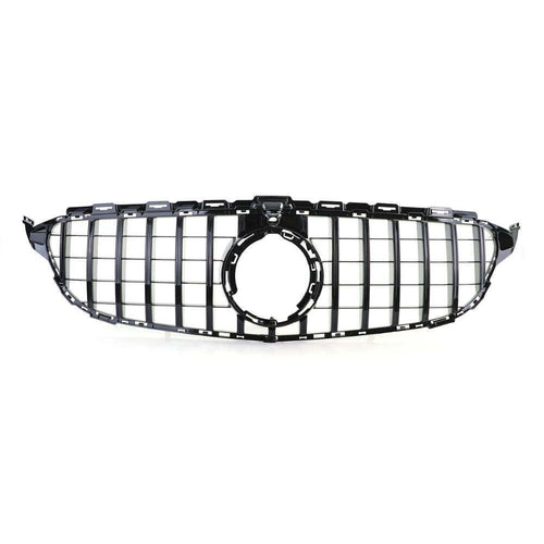 per Mercedes C205 Coupe 18-21 Griglia Radiatore Panamericana 360° AMG