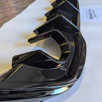 DIFFUSORE POSTERIORE ✨R LOOK✨ per VW GOLF 8 TSI TDI con 2 Uscite singole NERO