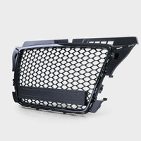 per AUDI A3 8P 8PA 2008-2012 Griglia RS3 Nero Opaco a Nido D'ape
