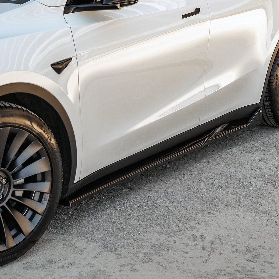 Minigonne laterali compatibili con Tesla Model Y 2020-2025
