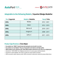 Barra Antennale per Chevrolet Cruze Opel Astra J Mokka