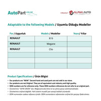 Dado per bracciolo Renault R19 Megane Clio