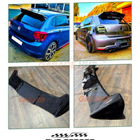 Alettone GT BATMAN Spoiler Tetto per VW POLO 6 MK6 (AW1) dal 2017 Nero Lucido