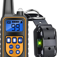 PER 1-2-3 CANI⭐COLLARE TELECOMANDO 800m ADDESTRAMENTO CANE SCOSSA,ELETTRICO LCD