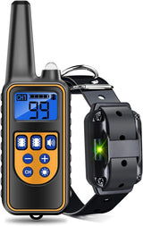 PER 1-2-3 CANI⭐COLLARE TELECOMANDO 800m ADDESTRAMENTO CANE SCOSSA,ELETTRICO LCD