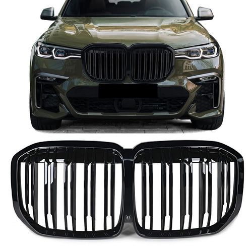 per X7 G07 2019-in poi Griglia Radiatore M Look Nero Lucido