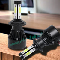 2x Lampadine LED H4 H11 H8 H7 H9 Abbaglianti⭐Anabaglianti 24000LM☀️MEGA LUMINOSI