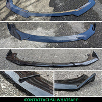 Mercedes Classe A W176 / W177 SPOILER FRONTALE LAMA SOTTO PARAURTI ABS LUCIDO