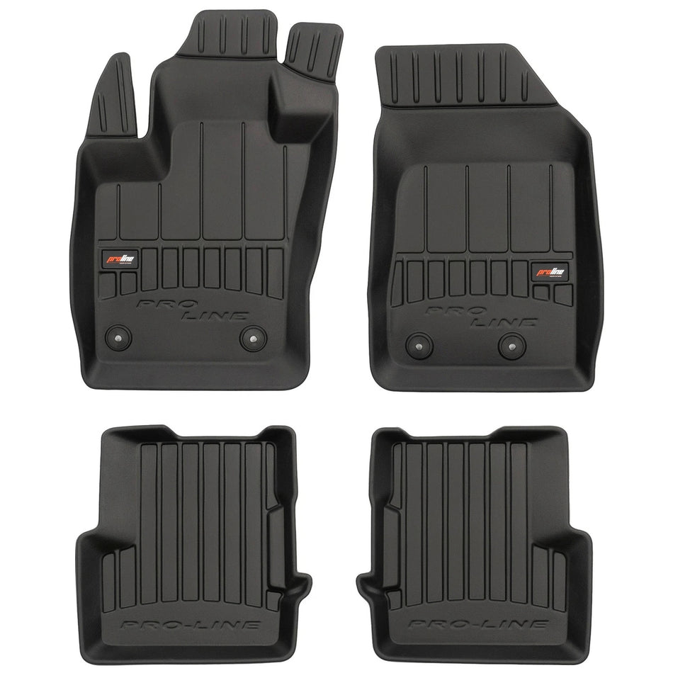 Tappetini Auto TPE Frogum Pro-Line per Fiat 500X dal 2014 TPE set di tappeti
