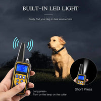 PER 1-2-3 CANI⭐COLLARE TELECOMANDO 800m ADDESTRAMENTO CANE SCOSSA,ELETTRICO LCD