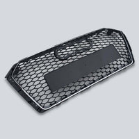per AUDI A4 B9 2015-2019 Griglia Radiatore RS4 Look Nero Cromato