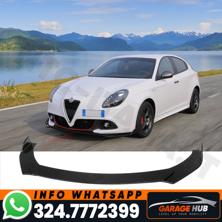 SOTTO PARAURTI LOOK VELOCE per ALFA ROMEO GIULIETTA LAMA SPLITTER FRONTALE