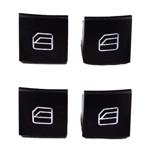 4 Copriinterruttori Alzacristalli per Mercedes ML W164 (2006-2011)