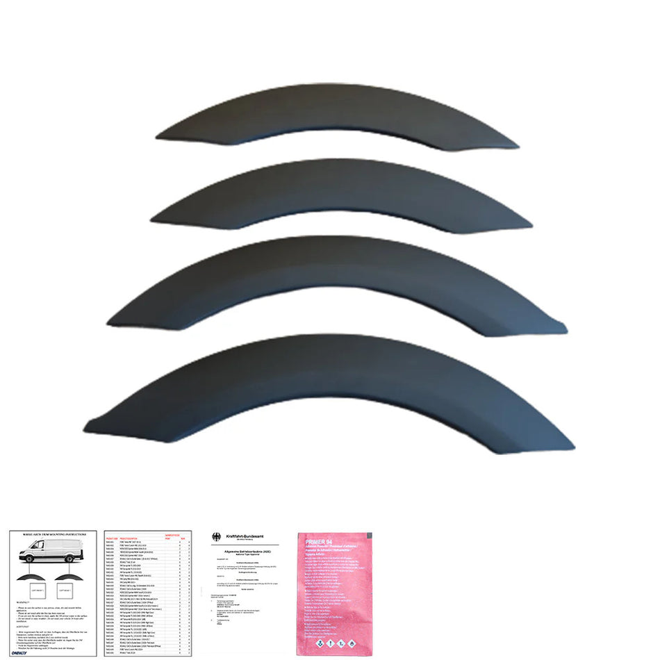Rivestimenti passaruota compatibili con MERCEDES Sprinter W906 Facelift 2014-201