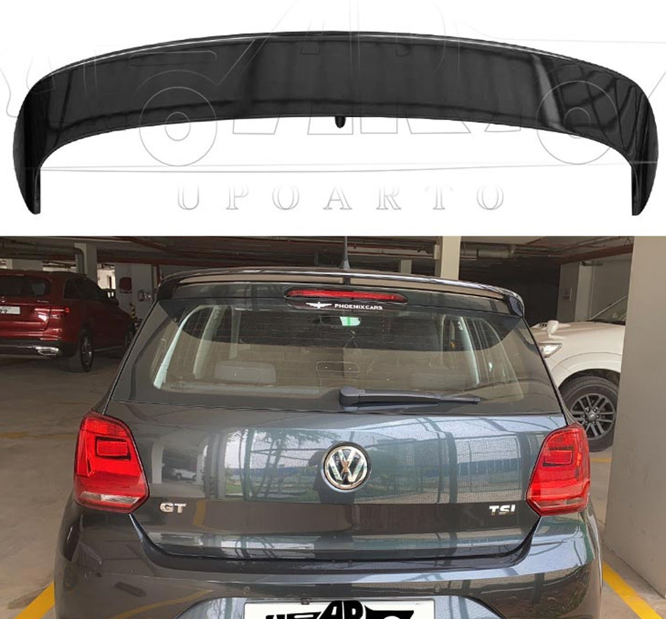 Spoiler "GT Replica" per POLO 5 MK5 V (2009-2017) Alettone Tetto, Nero Lucido