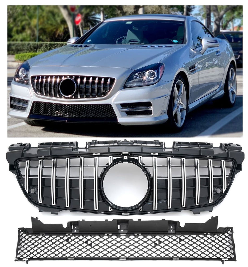 Griglia sportiva per Mercedes R172 SLK PANAMERICANA AMG GT OPTIK