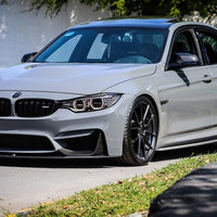 Alette divisori spoiler paraurti anteriore per BMW F80 M3 F82 F83 M4 (2014-2019)