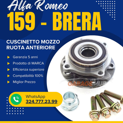 ✅Mozzo Cuscinetto Ruota Anteriore per --> ALFA ROMEO 159 BRERA SPIDER dal 2005