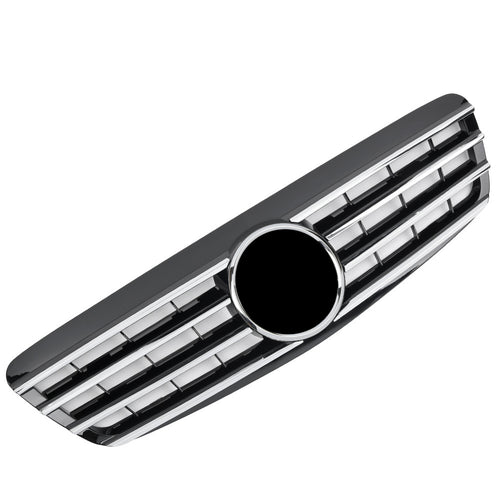 Griglia griglia sportiva per Mercedes W220 S 1998-2002 cromata nera AMG LOOK