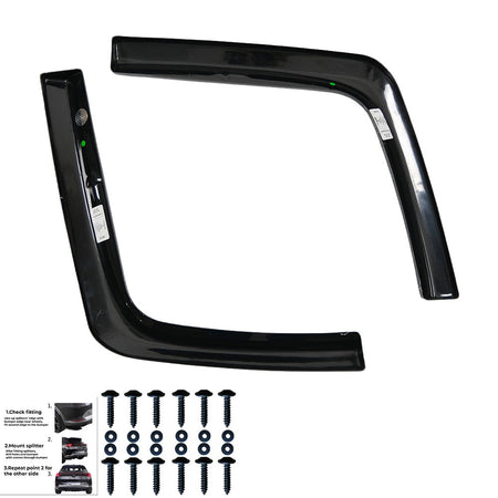 Spoiler laterali posteriori compatibili con VW VOLKSWAGEN Transporter T7 2024+ / – vista 9