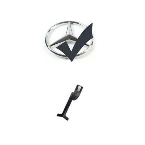 per Mercedes C W203 Griglia Anteriore A Nido D'APE Cromata AMG