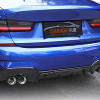 DIFFUSORE +2 TERMINALI INOX *Look M3* per BMW Serie 3 G20/G80M Performance