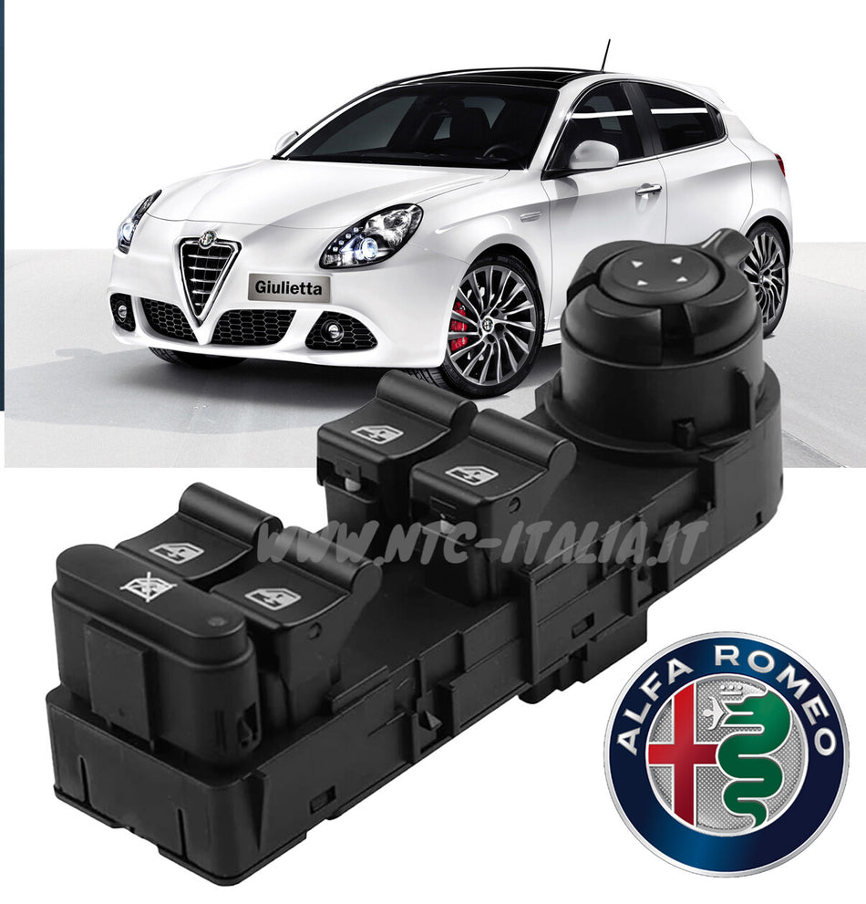 Pulsantiera Alzavetro console ALFA ROMEO Giulietta 2010-2020 940 ALTA QUALITA'