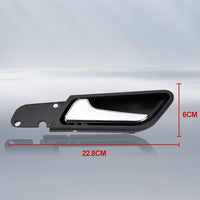 Maniglia interna anteriore ->SINISTRA Guida Nera MERCEDES->Classe A W169 B W245