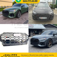 per AUDI Q5 restyling da 2020 -> GRIGLIA a Nido d'Ape 