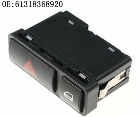 Pulsante emergenza lampeggiante 4 frecce per BMW Serie 3 E46- X5 E53