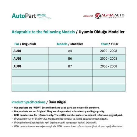 Kit Riparazione Alzacristalli Porta Ant. Destra-Sinistra per Audi A4 (B6 B7) – vista 2