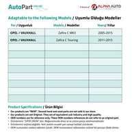 Raccordi Tubo Acqua Termostato x Chevrolet Orlando J3 Trax