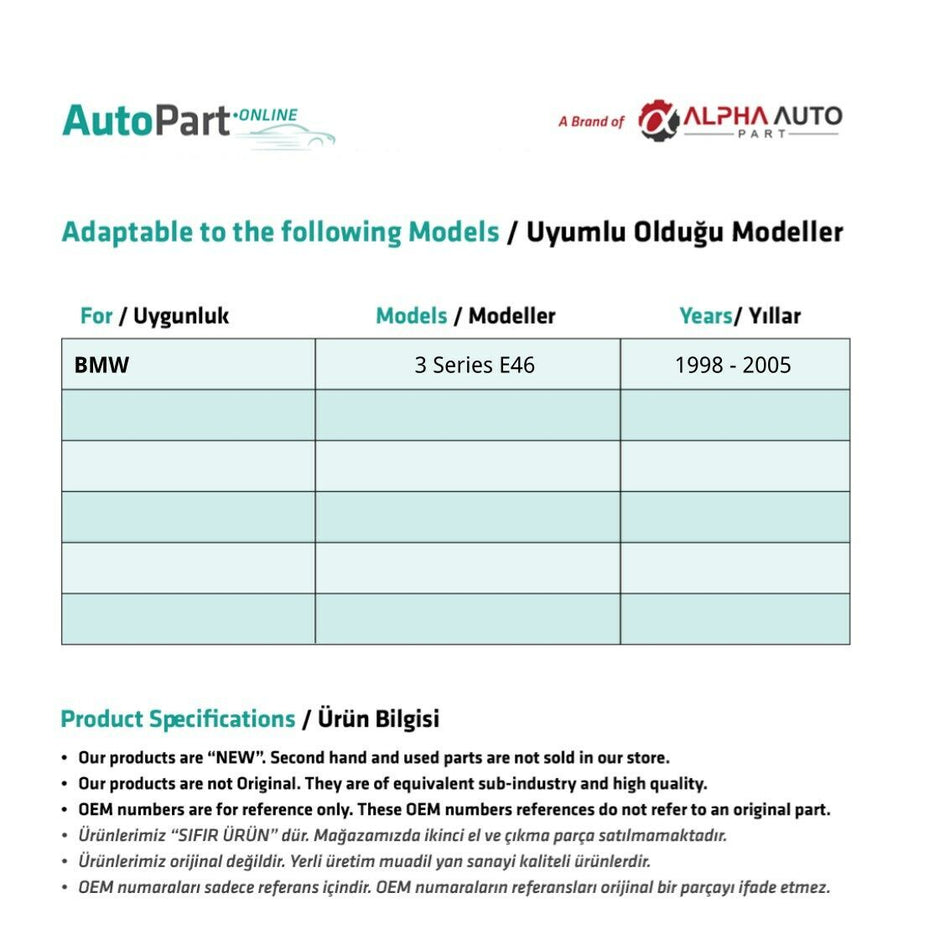 Soffietto Cambio Automatico BMW Serie 3 E46 (Beige)
