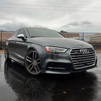 TOP SELLER Sotto Minigonne per AUDI A3 8P 8V 8Y *RS-Look* Laterali Nero ABS