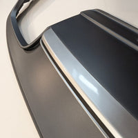 DIFFUSORE Silver LOOK S4 per AUDI A4 B8 2012-2015 con paraurti S-LINE Output 2+2