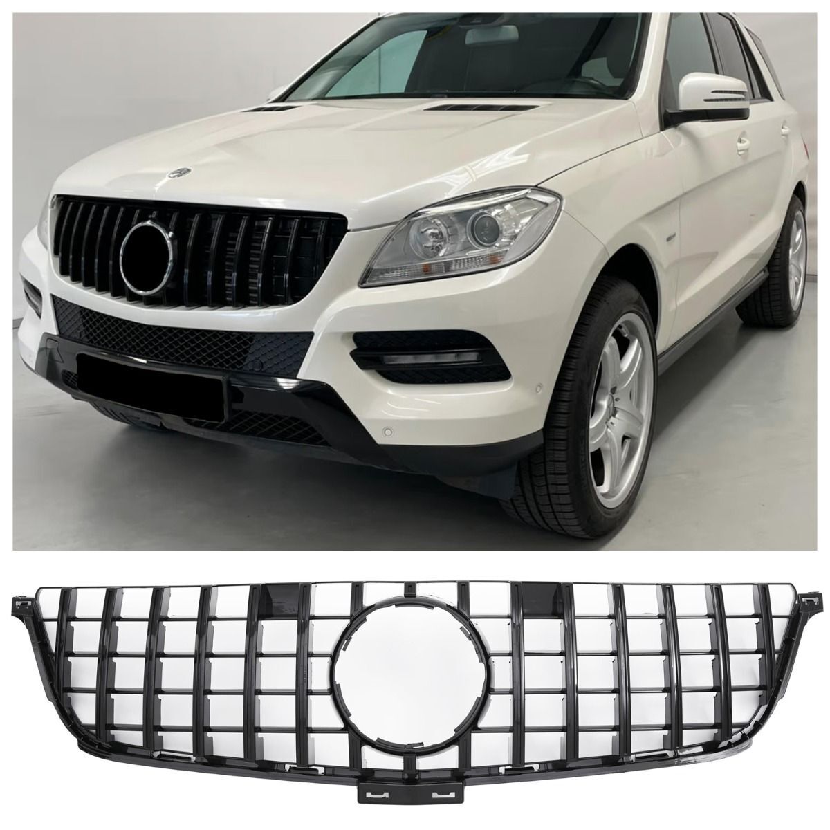 Griglia griglia sportiva per Mercedes W166 ML 2012-2015 PANAMERICANA AMG GT O...