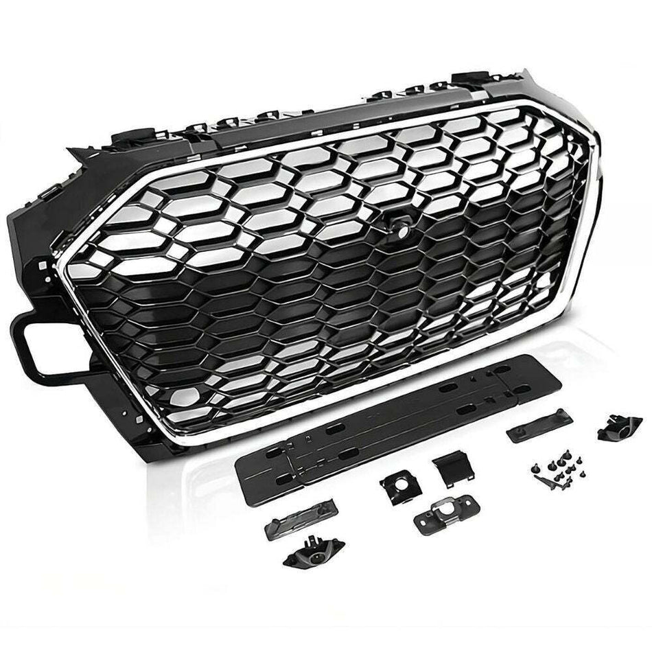 per AUDI A4 B9 Facelift 2020- Griglia Anteriore Calandra RS4 Look