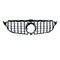 per Mercedes C205 Coupe 18-21 Griglia Anteriore Panamericana AMG