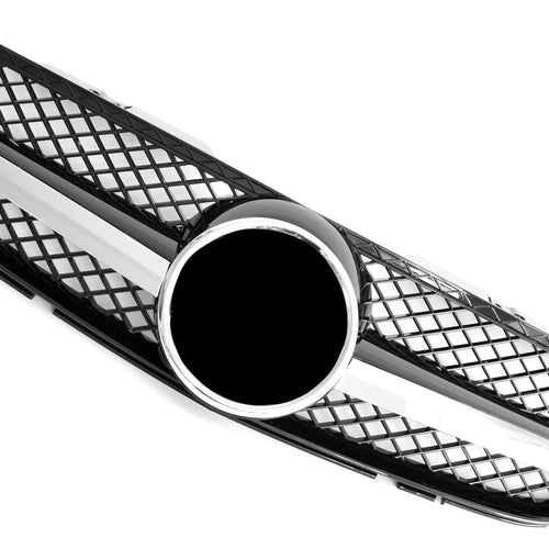 Griglia sportiva griglia per Mercedes R230 SL 2006-2008 cromo nero look AMG