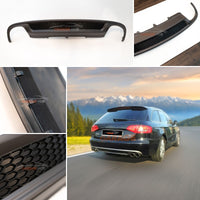 TRASFORMAZIONE da A4 STANDARD a ✨S-LINE -> DIFFUSORE per AUDI A4 B8 8K 2012-2015