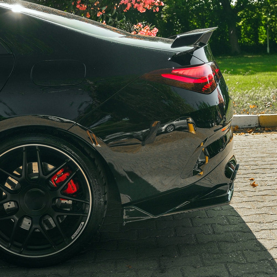 Splitter laterali posteriori compatibili con MERCEDES CLA35 / CLA45 Aero Pack C1