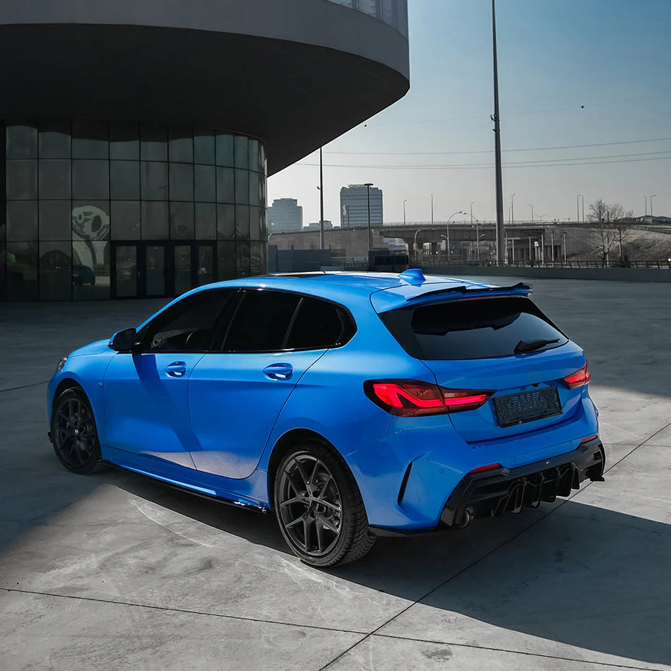 Splitter laterali posteriori compatibili con BMW Serie 1 F40 M-Pack / M135i 2019