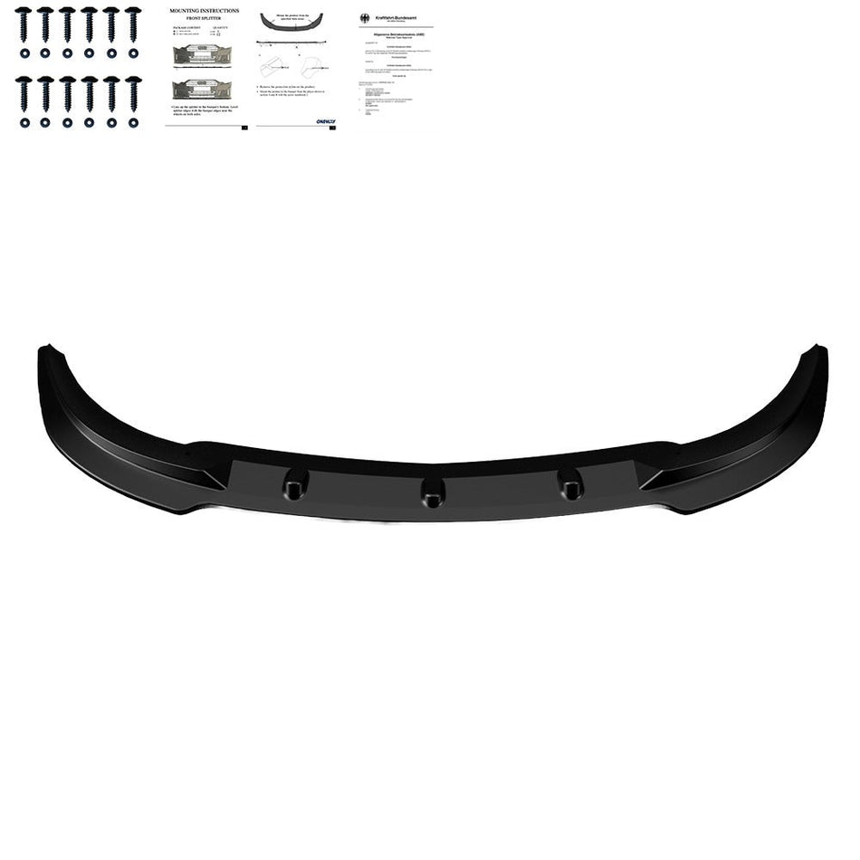 Splitter anteriore per MERCEDES Sprinter W907 2018+ v2 con ABE TÜV