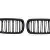 per BMW X5 X6 F15 F16 SPORT GRIGLIA RADIATORE DOPPIO PONTE NERO OPACO