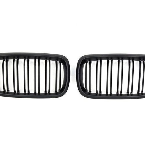 per BMW X5 X6 F15 F16 SPORT GRIGLIA RADIATORE DOPPIO PONTE NERO OPACO