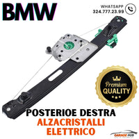 ALZACRISTALLI BMW SERIE 1 E87 POSTERIORE DESTRO DX MECCANISMO ALZAVETRO