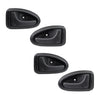 Set completo 4 Maniglie interne sx/dx ant. post. per Renault Megane 1 Clio 2