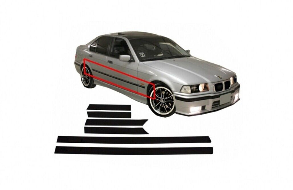 Modanature delle portiere per BMW E36 Serie 3 Limousine Touring (1991-1998) Spor